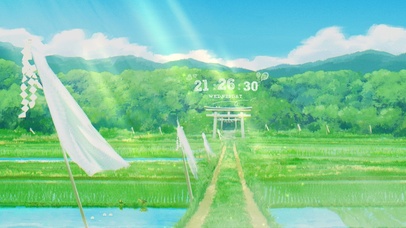 唯美治愈乡村田野