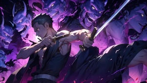 索隆战群魔