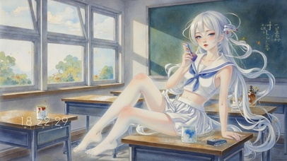 4K 动漫猫耳女生