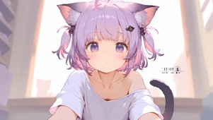 可爱小猫女