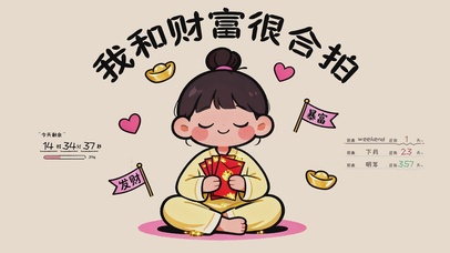 我和财富很合拍