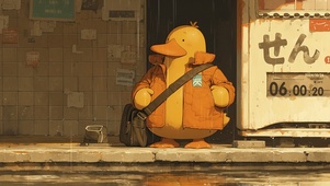 等待鸭