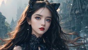 元气佳人 纯欲美女 4K长发 