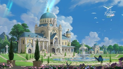 唯美の花园城堡