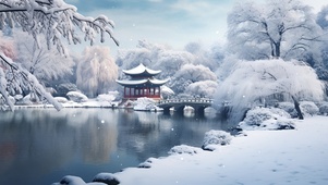 雪天公园