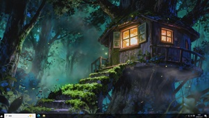 绿林小筑-桌面主题