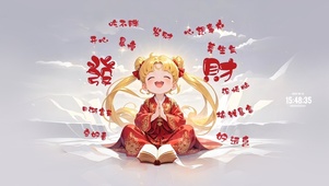 心想事成 祈福美少女
