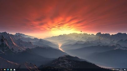4K唯美 落日幻想