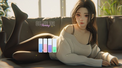 身姿如同流动的水波