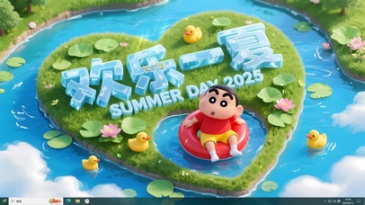 欢乐一夏小新主题