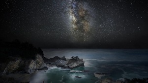 暗夜唯美星空