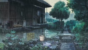 宫崎骏 下雨 打雷 钢琴声