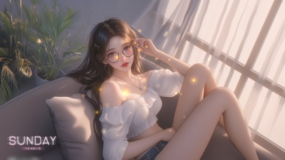 气质如高山之巅雪莲，冷艳又纯洁