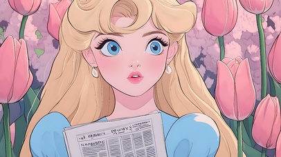 优雅治愈可爱公主