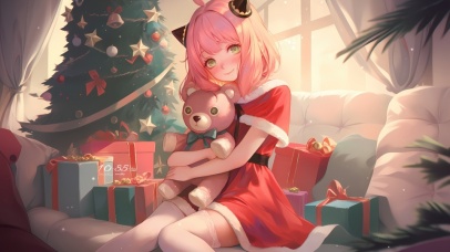 可爱白丝阿尼亚