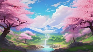 唯美童话风景
