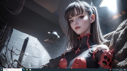 赛博朋克 机械美少女