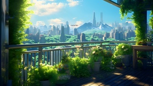 俯瞰都市