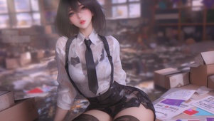 jk制服女孩