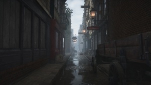 雨天 亚眠一角