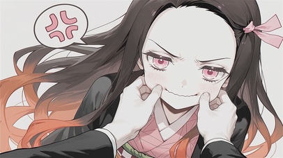 捏脸系列 鬼灭之刃灶门弥豆子