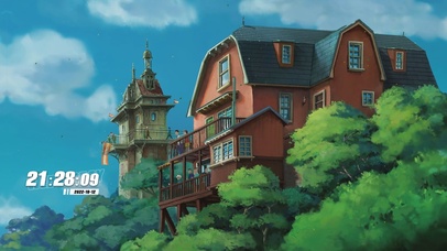 唯美治愈房屋景色