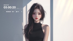 4K温婉美女