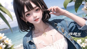 4k牛仔女孩