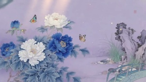 古风治愈系牡丹壁纸
