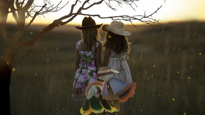 戴帽子的女孩们（光遇）