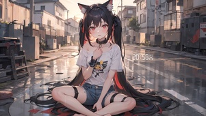4K清纯可爱猫耳少女