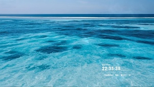 蓝色海洋