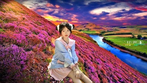 满山花海