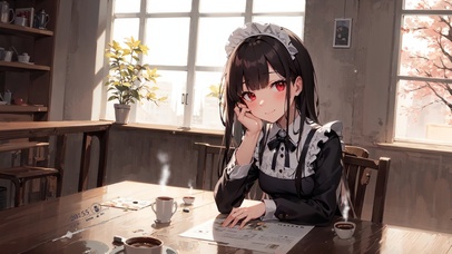 咖啡女仆午后
