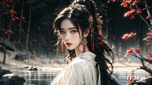 4K-古风少女