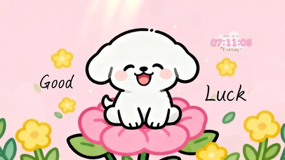Good Luck治愈桌面