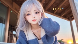 4K性感微胖AI美女