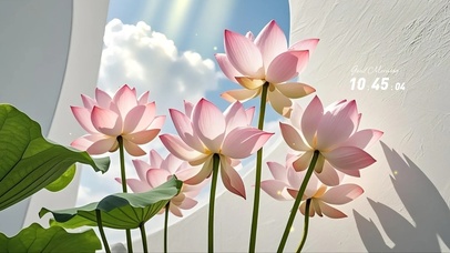 4k高级荷花桌面