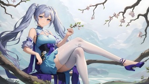 双马尾萝莉