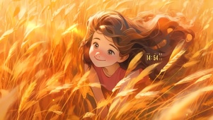 治愈金黄麦浪