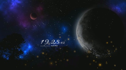 唯美治愈夜空景色