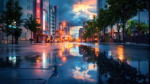 小雨渐停