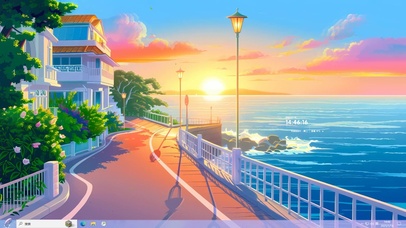 唯美海景故居主题