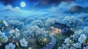 月夜花林居