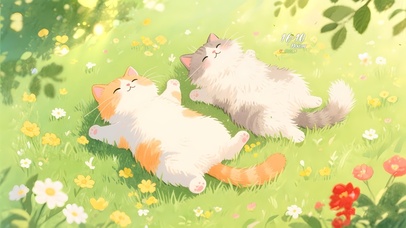 一路生花 治愈猫咪