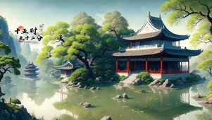4k唯美古建筑