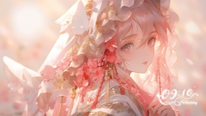 4K 花嫁少女