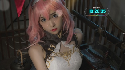 4K性感真人cos美少女