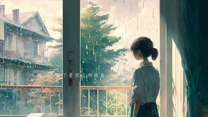 有时，外面下着雨心是晴天