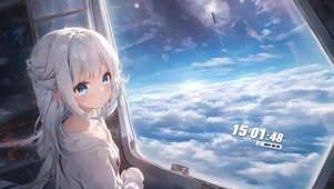治愈云上少女